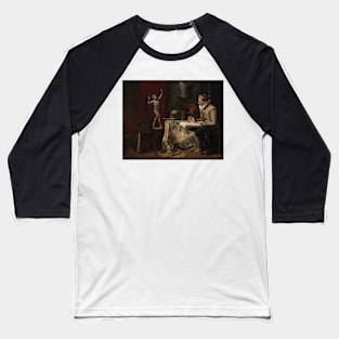 The Artist's Studio, with Self-Portrait by Hugo Birger Baseball T-Shirt